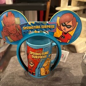 Disney Springtime Surprise Mug with Matching Park Ears